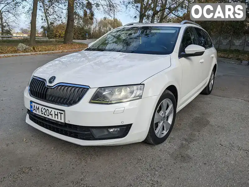 Універсал Skoda Octavia 2014 2 л. Автомат обл. Житомирська, Звягель - Фото 1/21