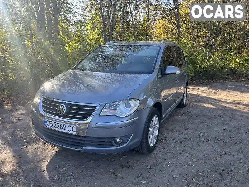 Мінівен Volkswagen Touran 2007 1.97 л. Ручна / Механіка обл. Чернігівська, Прилуки - Фото 1/21