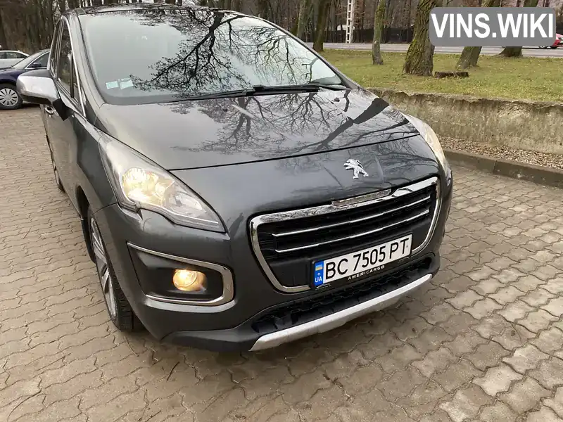 Внедорожник / Кроссовер Peugeot 3008 2015 2 л. Ручная / Механика обл. Львовская, Львов - Фото 1/21