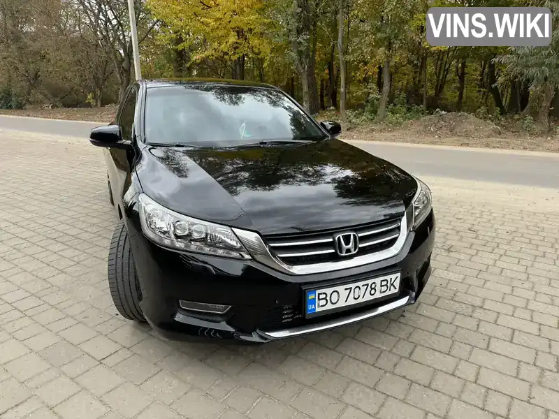 Седан Honda Accord 2013 2.36 л. Автомат обл. Тернопільська, Тернопіль - Фото 1/21