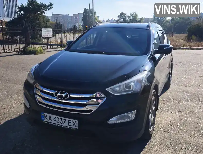 Позашляховик / Кросовер Hyundai Santa FE 2013 2.2 л. Автомат обл. Київська, Київ - Фото 1/21