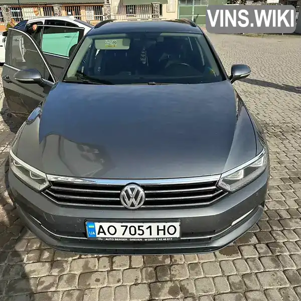 Универсал Volkswagen Passat 2016 1.97 л. Автомат обл. Закарпатская, Ужгород - Фото 1/10