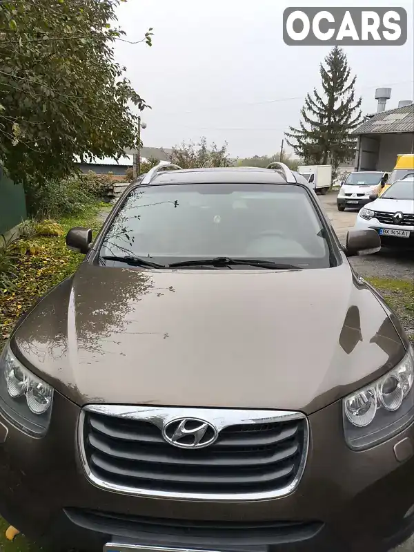 Позашляховик / Кросовер Hyundai Santa FE 2011 2.2 л. Автомат обл. Хмельницька, Білогір'я - Фото 1/9