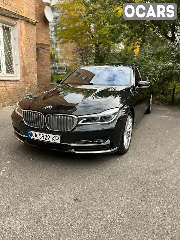 Седан BMW 7 Series 2017 4.39 л. Автомат обл. Київська, Київ - Фото 1/21