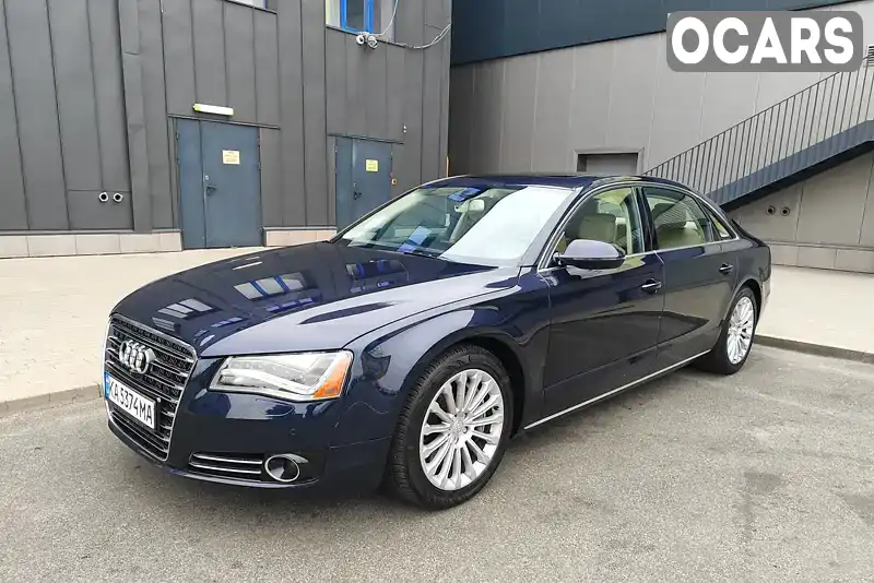 Седан Audi A8 2013 3.99 л. Автомат обл. Київська, Київ - Фото 1/21