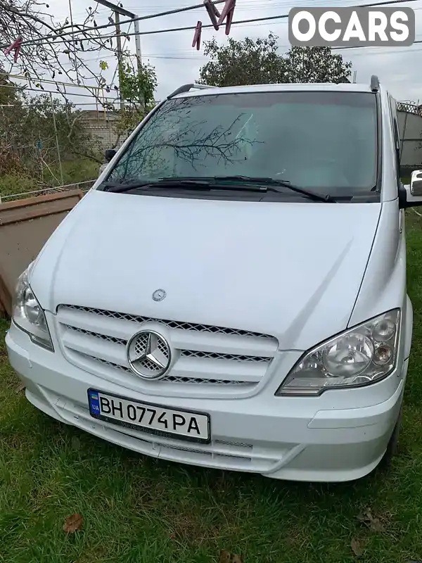 Мінівен Mercedes-Benz Vito 2013 2.2 л. Ручна / Механіка обл. Одеська, Одеса - Фото 1/9