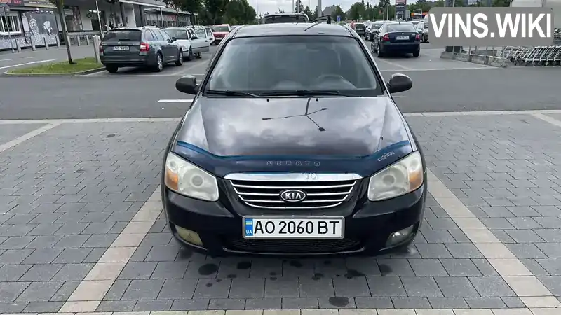 Седан Kia Cerato 2007 1.6 л. Ручна / Механіка обл. Закарпатська, Тячів - Фото 1/7