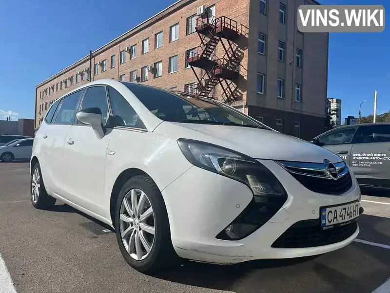 Минивэн Opel Zafira 2016 2 л. Автомат обл. Черкасская, Черкассы - Фото 1/21