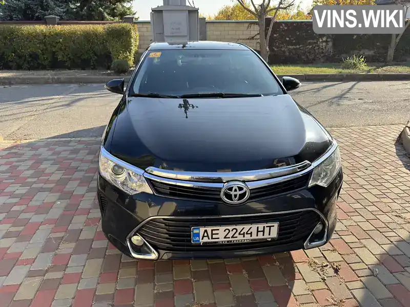 Седан Toyota Camry 2016 2.49 л. Автомат обл. Дніпропетровська, Дніпро (Дніпропетровськ) - Фото 1/10