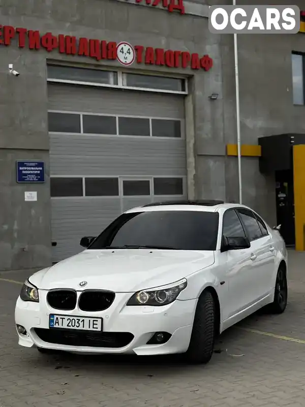 Седан BMW 5 Series 2008 3 л. Автомат обл. Ивано-Франковская, Коломыя - Фото 1/14