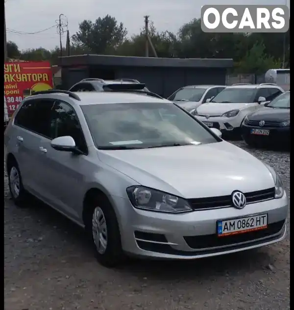 Універсал Volkswagen Golf 2016 1.6 л. Ручна / Механіка обл. Житомирська, Бердичів - Фото 1/18