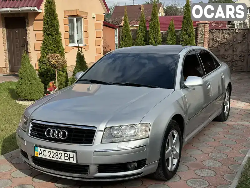 Седан Audi A8 2004 3 л. Автомат обл. Рівненська, Вараш (Кузнецовськ) - Фото 1/21