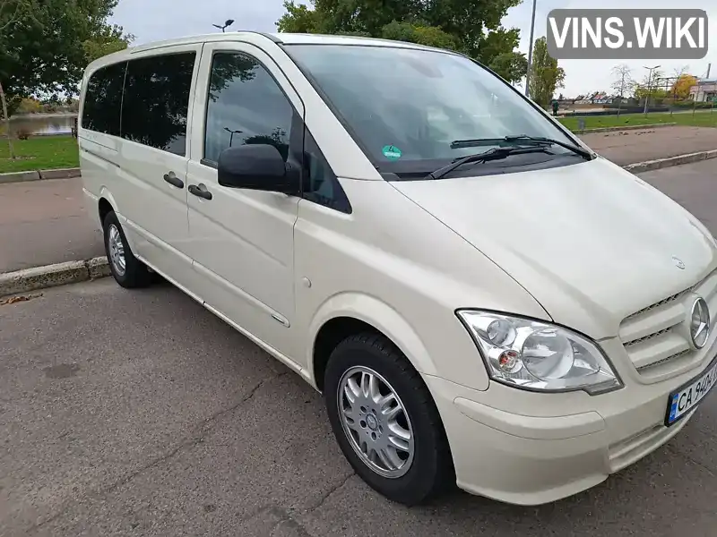 Мінівен Mercedes-Benz Vito 2011 2.14 л. Ручна / Механіка обл. Черкаська, Черкаси - Фото 1/12