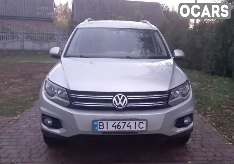 Позашляховик / Кросовер Volkswagen Tiguan 2013 1.98 л. Автомат обл. Полтавська, Шишаки - Фото 1/9