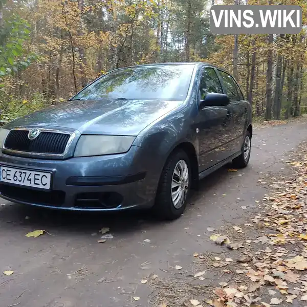 Хэтчбек Skoda Fabia 2005 1.2 л. Ручная / Механика обл. Черновицкая, Черновцы - Фото 1/12