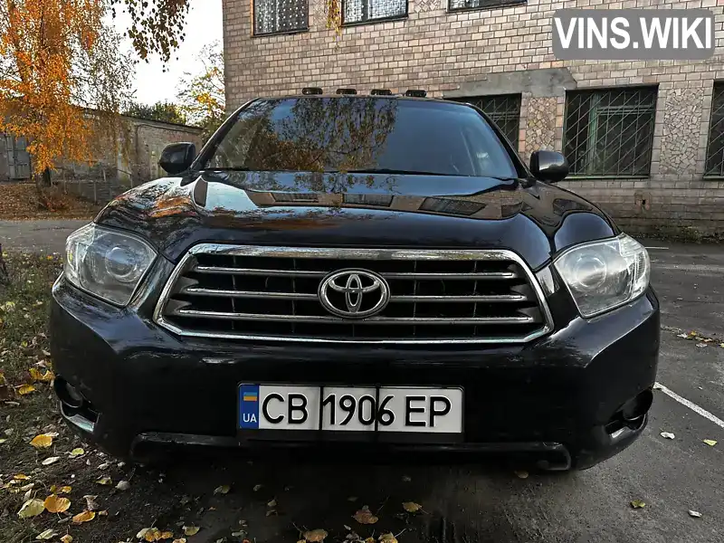 Позашляховик / Кросовер Toyota Highlander 2008 3.46 л. Автомат обл. Чернігівська, Чернігів - Фото 1/14