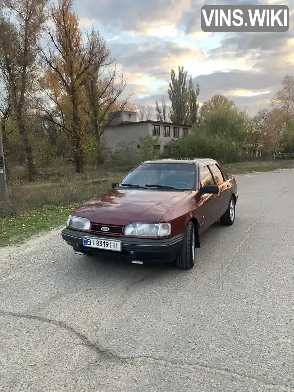 Седан Ford Sierra 1991 2 л. Ручная / Механика обл. Полтавская, Кременчуг - Фото 1/18