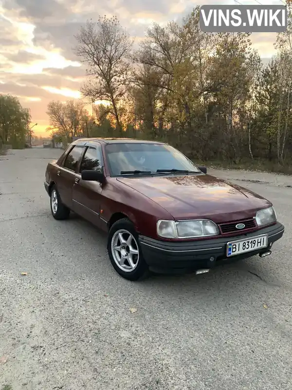 WF0FXXGBBFMM83724 Ford Sierra 1991 Седан 2 л. Фото 2