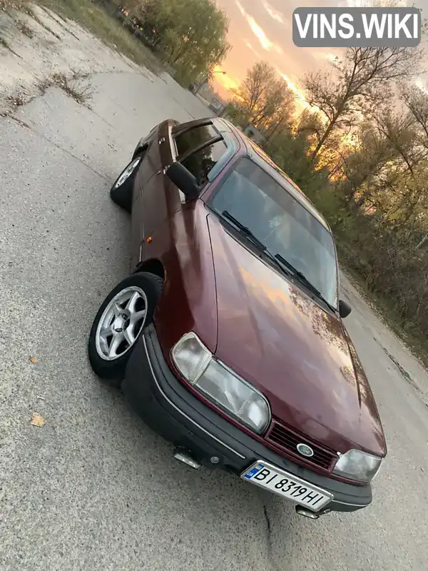 WF0FXXGBBFMM83724 Ford Sierra 1991 Седан 2 л. Фото 6