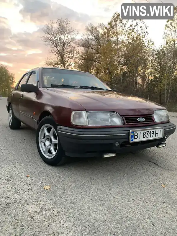 WF0FXXGBBFMM83724 Ford Sierra 1991 Седан 2 л. Фото 7