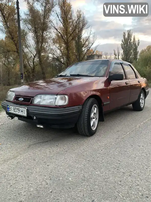 WF0FXXGBBFMM83724 Ford Sierra 1991 Седан 2 л. Фото 8