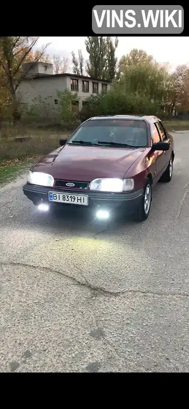 WF0FXXGBBFMM83724 Ford Sierra 1991 Седан 2 л. Фото 9