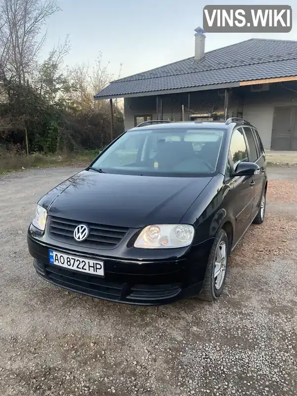 Мінівен Volkswagen Touran 2006 1.6 л. Ручна / Механіка обл. Закарпатська, Ужгород - Фото 1/11