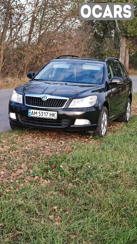 Універсал Skoda Octavia 2012 1.6 л. Ручна / Механіка обл. Житомирська, Звягель - Фото 1/21