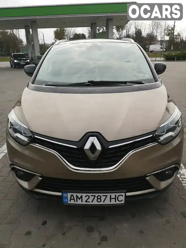 Мінівен Renault Scenic 2017 1.46 л. Робот обл. Житомирська, Житомир - Фото 1/21