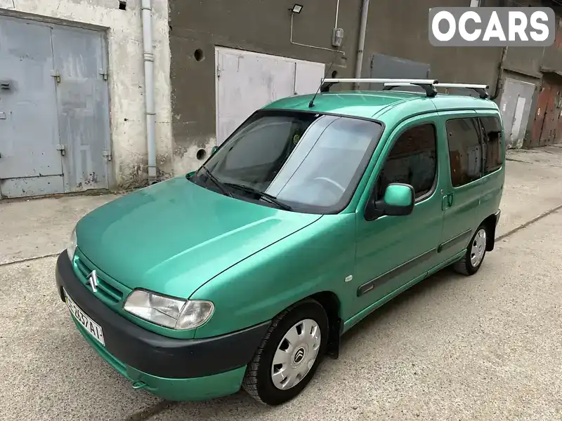 Мінівен Citroen Berlingo 2000 1.4 л. Ручна / Механіка обл. Чернівецька, Чернівці - Фото 1/21