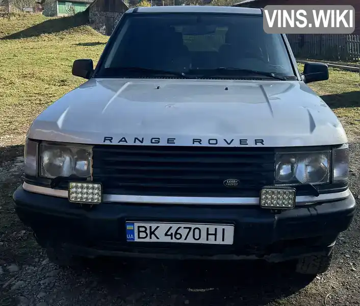 Внедорожник / Кроссовер Land Rover Range Rover 1999 2.5 л. Ручная / Механика обл. Черновицкая, Черновцы - Фото 1/14