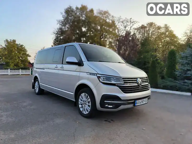 Мінівен Volkswagen Multivan 2021 1.97 л. Автомат обл. Київська, Київ - Фото 1/21