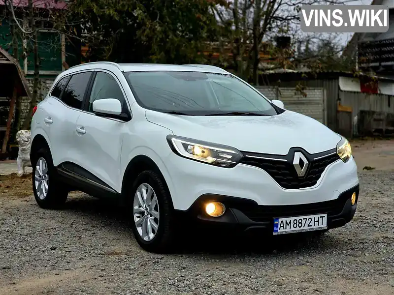 Внедорожник / Кроссовер Renault Kadjar 2018 1.6 л. Ручная / Механика обл. Житомирская, Бердичев - Фото 1/21