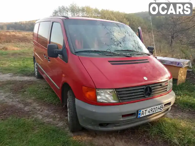 Мінівен Mercedes-Benz Vito 1999 2.15 л. Ручна / Механіка обл. Івано-Франківська, Калуш - Фото 1/10