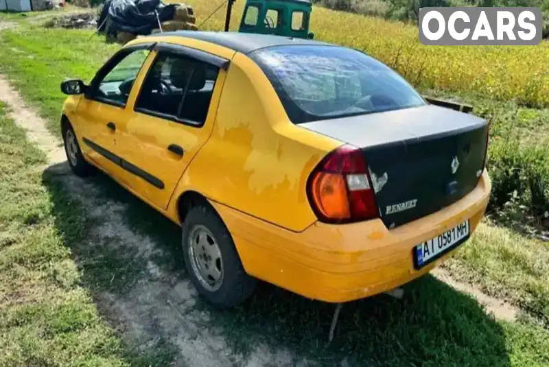 Хетчбек Renault Clio 2001 1.4 л. Ручна / Механіка обл. Київська, Біла Церква - Фото 1/12