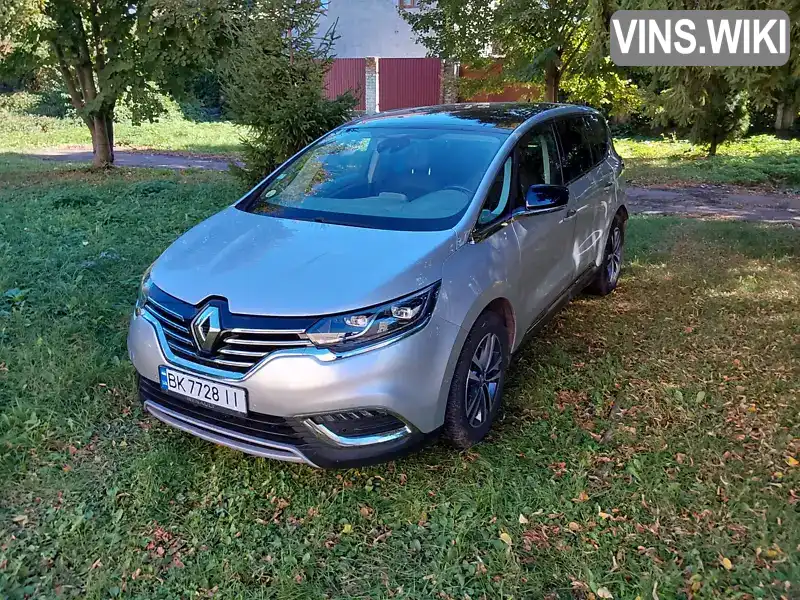 Мінівен Renault Espace 2018 1.6 л. Автомат обл. Рівненська, Дубно - Фото 1/21