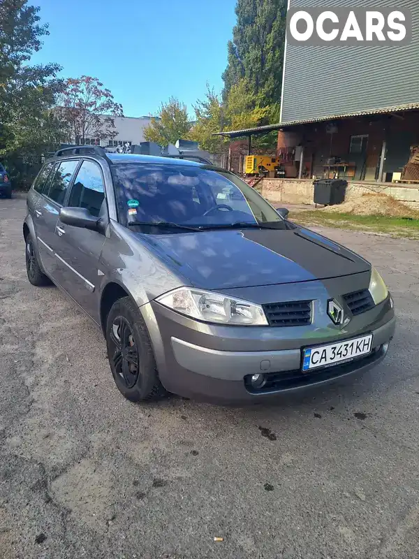 Універсал Renault Megane 2004 1.6 л. Ручна / Механіка обл. Черкаська, Черкаси - Фото 1/9