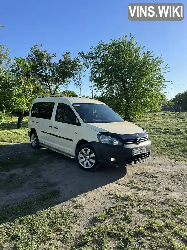 Мінівен Volkswagen Caddy 2010 1.6 л. Ручна / Механіка обл. Запорізька, Запоріжжя - Фото 1/5