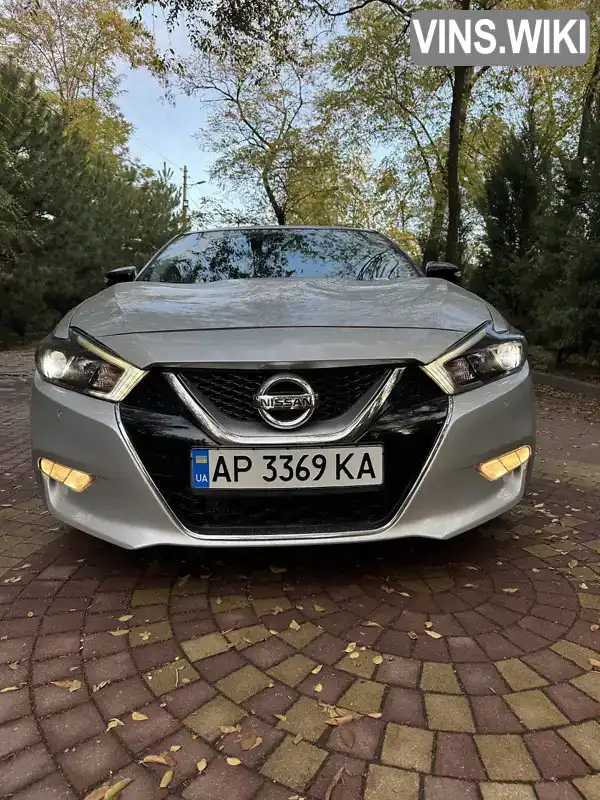 Седан Nissan Maxima 2015 3.5 л. Вариатор обл. Запорожская, Запорожье - Фото 1/21