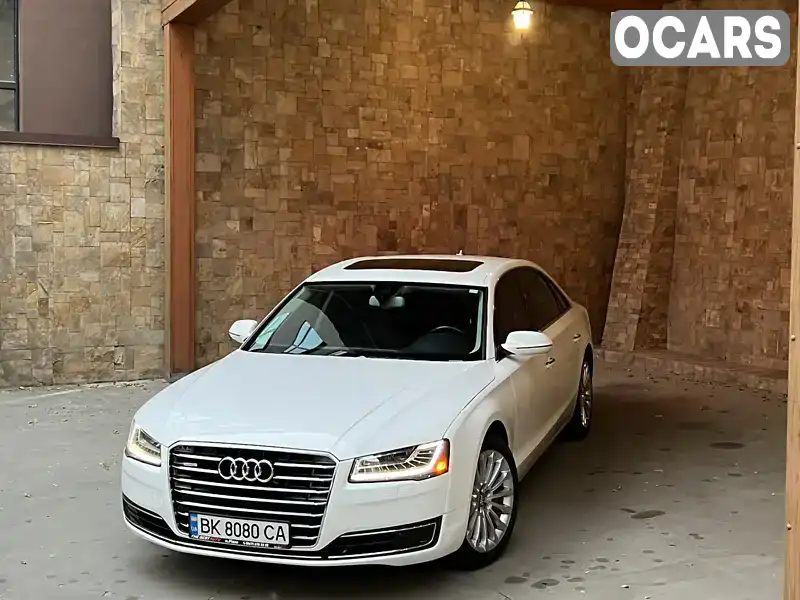 Седан Audi A8 2014 3 л. Автомат обл. Рівненська, Рівне - Фото 1/21