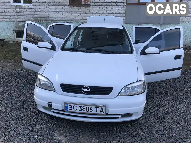 Седан Opel Astra 2000 1.6 л. Ручна / Механіка обл. Львівська, Турка - Фото 1/21