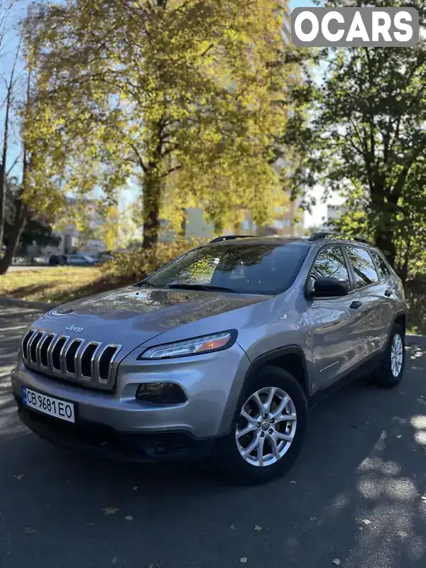 Позашляховик / Кросовер Jeep Cherokee 2015 2.36 л. Автомат обл. Чернігівська, Чернігів - Фото 1/15