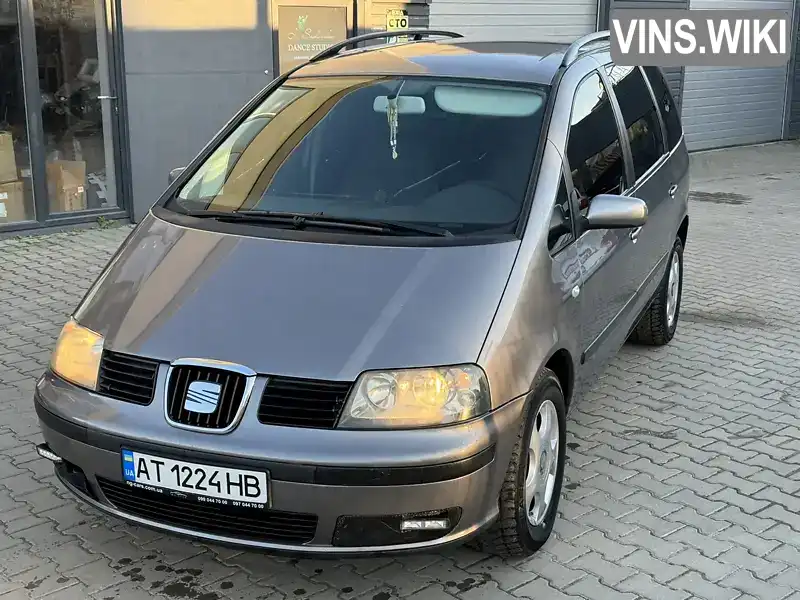 Мінівен SEAT Alhambra 2004 1.98 л. Ручна / Механіка обл. Івано-Франківська, Калуш - Фото 1/21