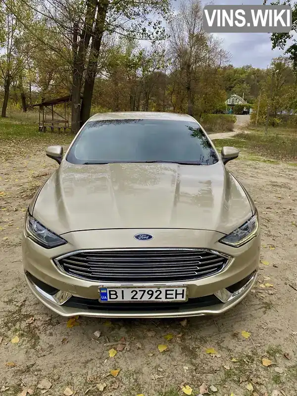 Седан Ford Fusion 2018 1.5 л. Автомат обл. Полтавська, Кобеляки - Фото 1/11