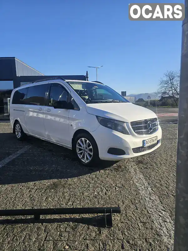 Мінівен Mercedes-Benz Vito 2016 2.14 л. Ручна / Механіка обл. Закарпатська, Тячів - Фото 1/12