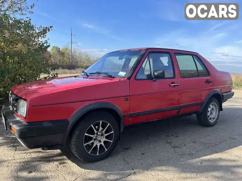 Седан Volkswagen Jetta 1987 1.6 л. Ручна / Механіка обл. Чернівецька, Кіцмань - Фото 1/18