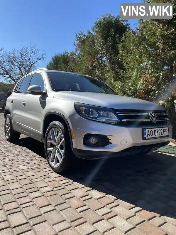 Внедорожник / Кроссовер Volkswagen Tiguan 2016 1.98 л. Автомат обл. Закарпатская, Мукачево - Фото 1/21