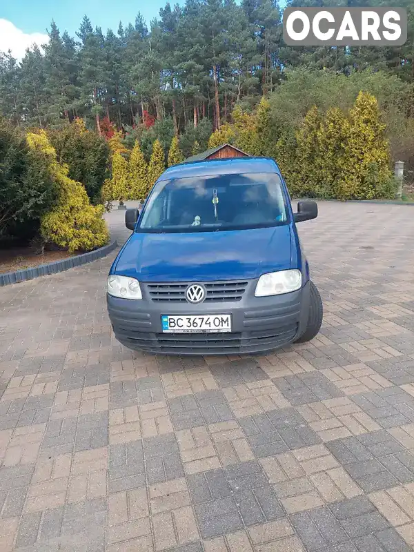 Мінівен Volkswagen Caddy 2004 1.9 л. Ручна / Механіка обл. Львівська, location.city.sudova_vyshnia - Фото 1/11