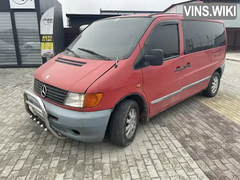 Мінівен Mercedes-Benz Vito 1998 2.3 л. Ручна / Механіка обл. Львівська, Львів - Фото 1/16