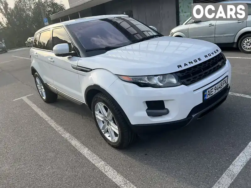 Позашляховик / Кросовер Land Rover Range Rover Evoque 2013 2 л. Автомат обл. Дніпропетровська, Дніпро (Дніпропетровськ) - Фото 1/9